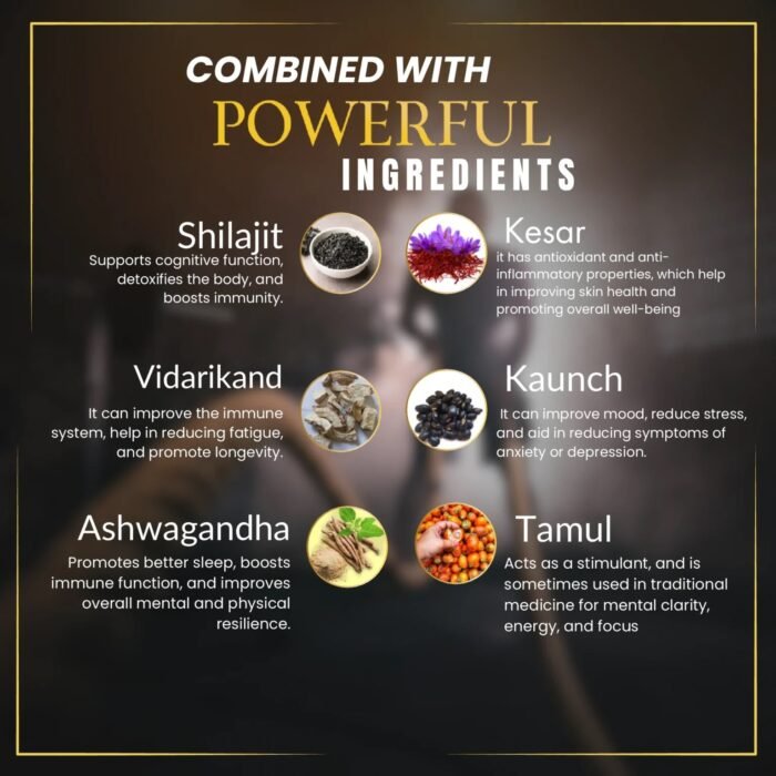 Night King: Unleash Your Inner Power – Ayurvedic Stamina & Vitality Booster - Image 5