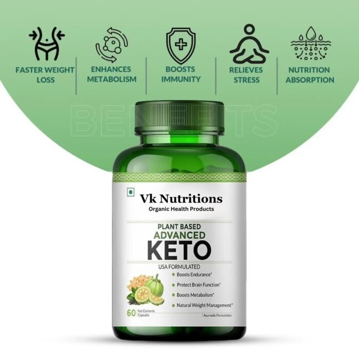 Vk Nutritions Advanced Keto Capsule - 60 Capsules - Image 4