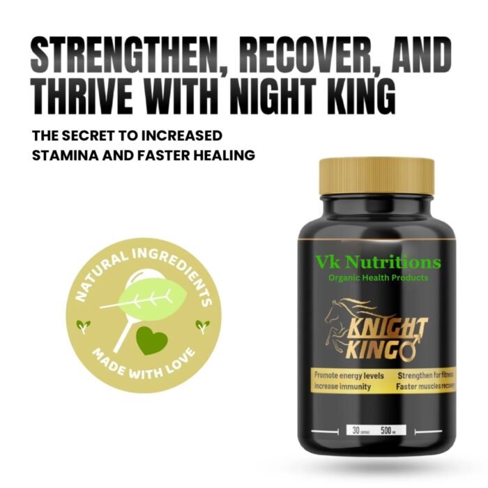 Night King: Unleash Your Inner Power – Ayurvedic Stamina & Vitality Booster