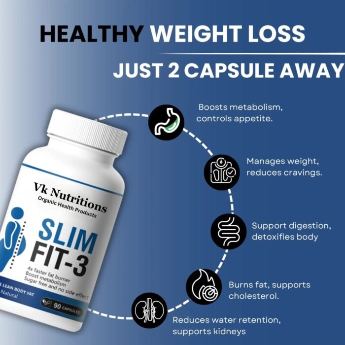 Slim Fit-3 – Advanced Fat Burner & Metabolism Booster - Image 2