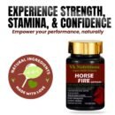 Horse Fire Capsules – Ultimate Herbal Performance Booster for Men