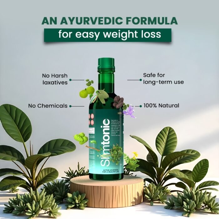 Slimtonic – Natural Ayurvedic Weight Loss Tonic 25+ Herbs for Detoxe - Image 8