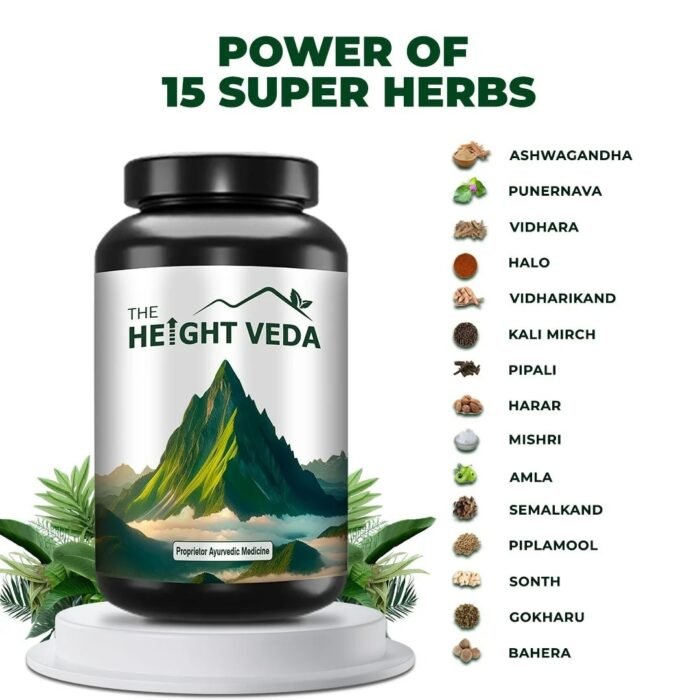Height Veda – Ayurvedic Height Growth Supplement