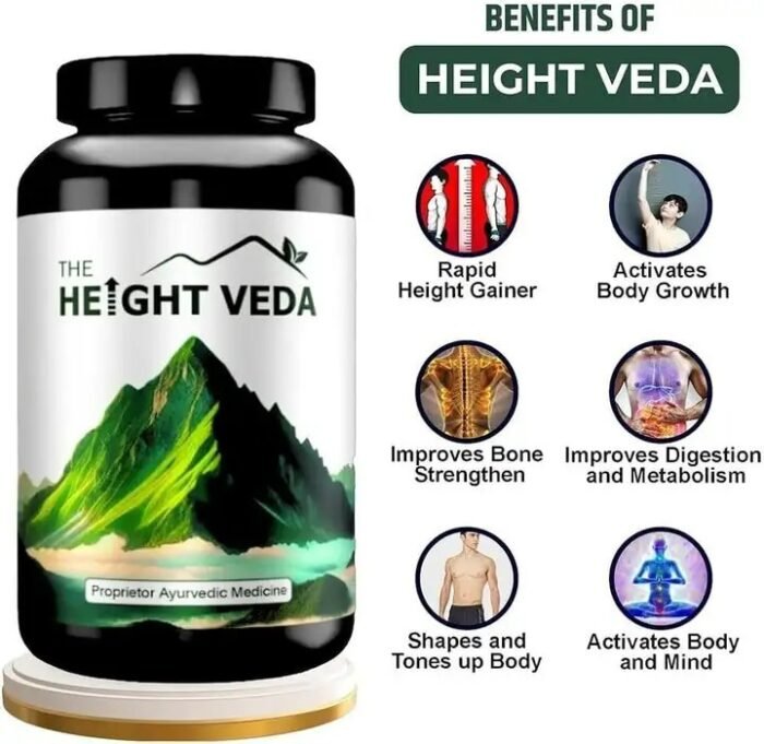 Height Veda – Ayurvedic Height Growth Supplement - Image 2